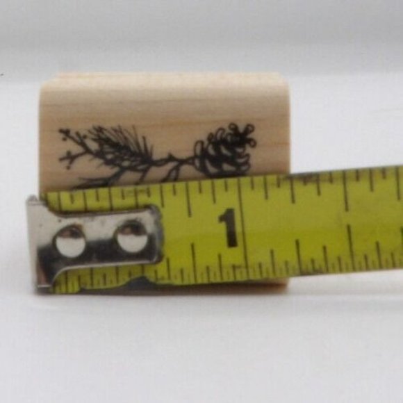 Stamps Set Nature's Christmas Stampin' Up! Set of 7 with box © 1997 - Picture 10 of 16